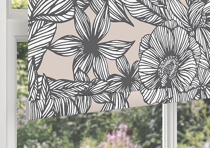 Ted Baker Vietnam, Linen Grey - Roller Blind - Image 4